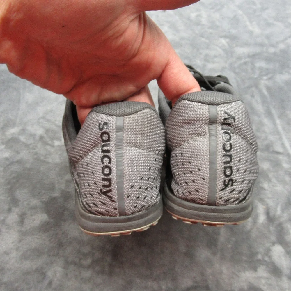 Saucony Running Shoes Men 11 Gray Kilkenny XC8 Cross Country Lightweight Lace-Up